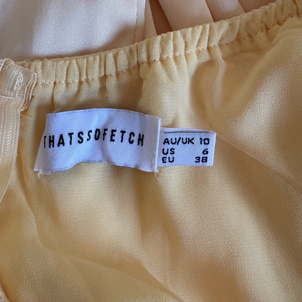 Gold Halter Dress - Picture 5 of 5